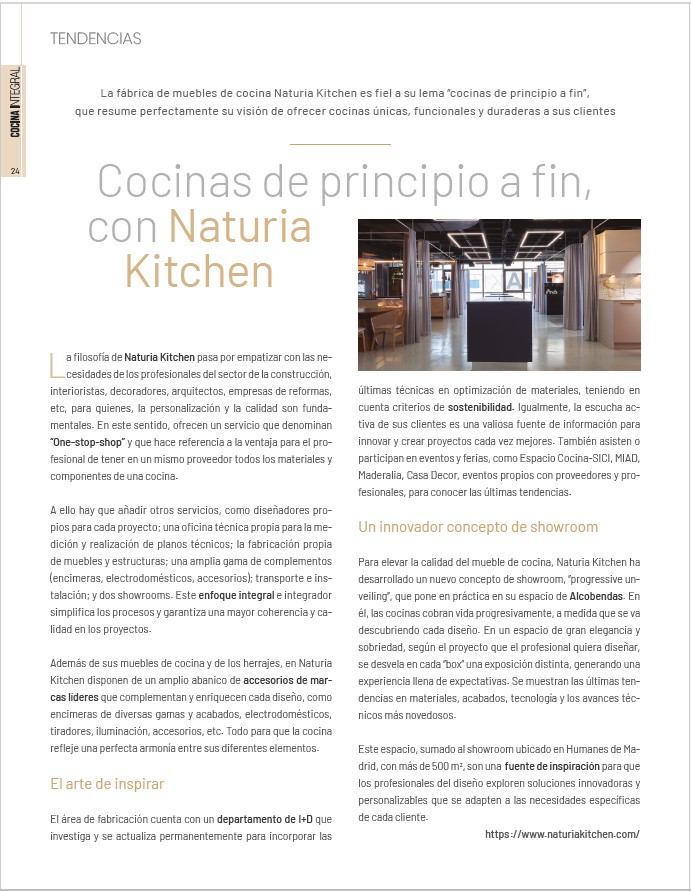 Cocinas de principio a fin Cocina Integral Nº 141 T4 2024