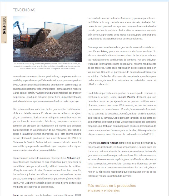 Gestión de residuos Cocina Integral Nº 140 T3 2024