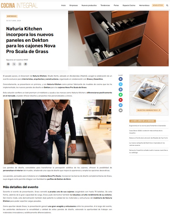 NK incorpora paneles Dekton Web Cocina Integral Oct'24