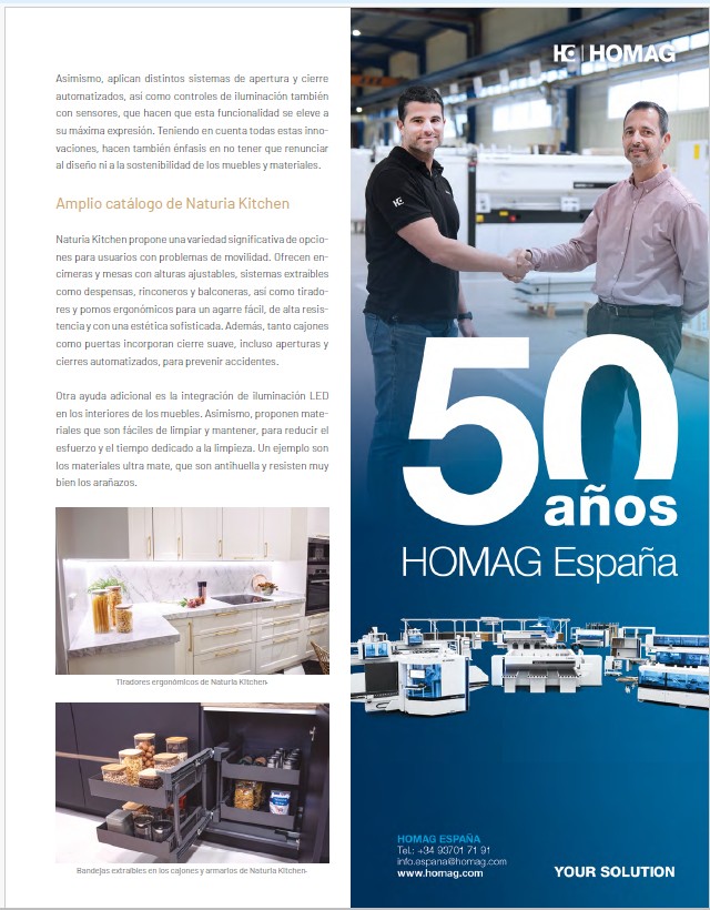 Soluciones personas con poca movilidad Cocina Integral Nº 139 T2 2024