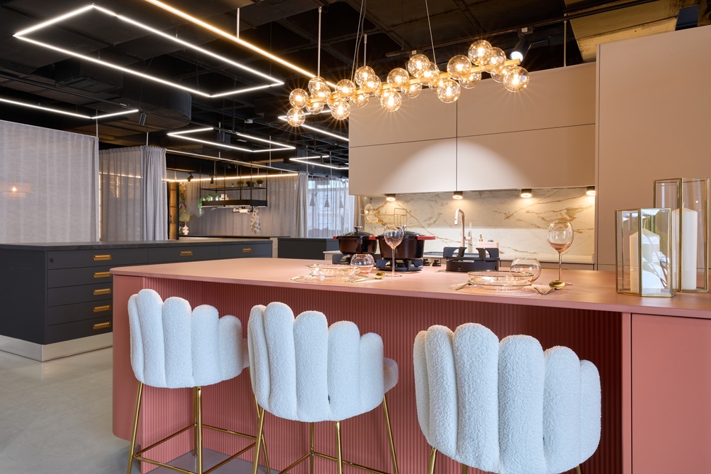 Cocina estilo New Glam