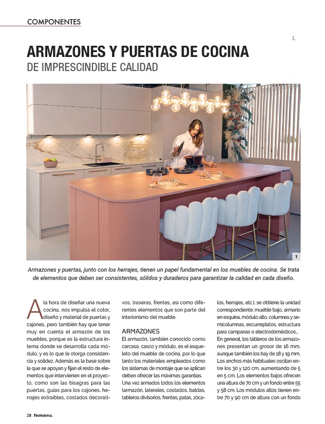 Armazones y puertas de cocina