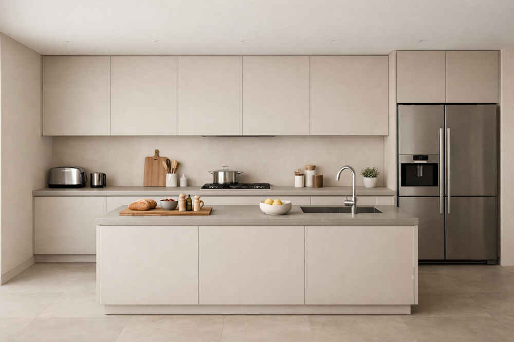 Cocina soft minimal IA