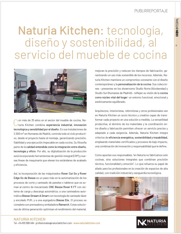 Report NK Cocina Integral nº 145 Dic'25